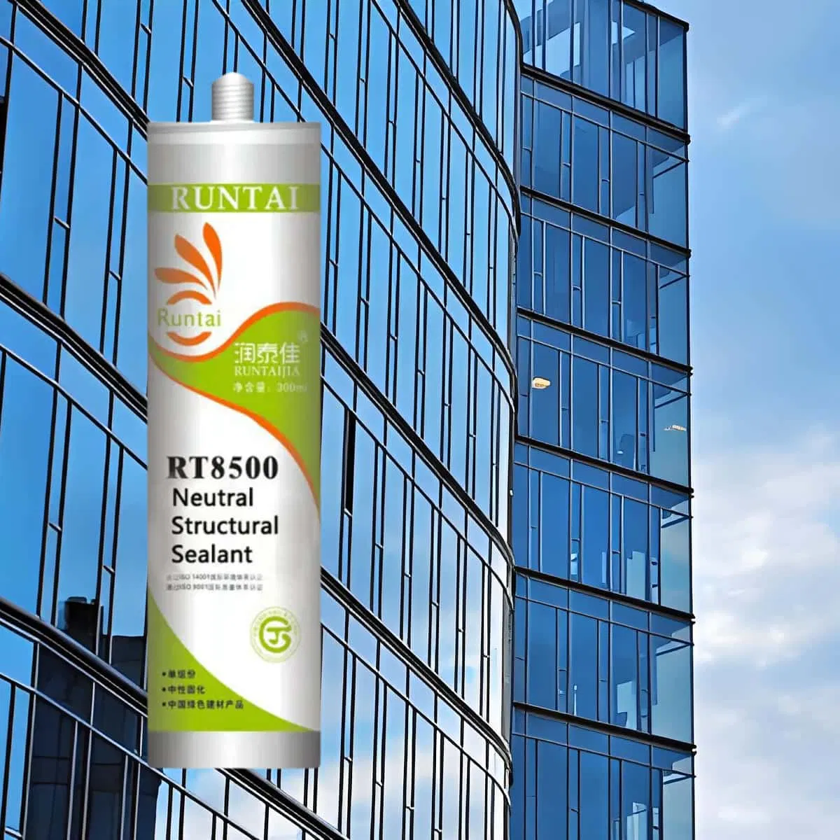 High-Performance Silicone Sealant for Glass and Aluminum Facades