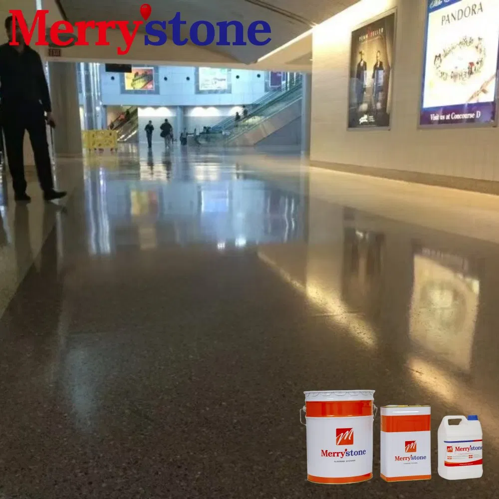 Non-Yellowing Dyeing Seal Curing Agent Floor Coating for Luxury Residential Patios