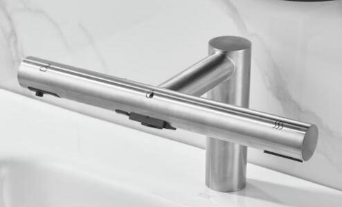 Sanitary Ware 3 In1 Auto Soap Dispenser Hand Dryer Induction Faucet