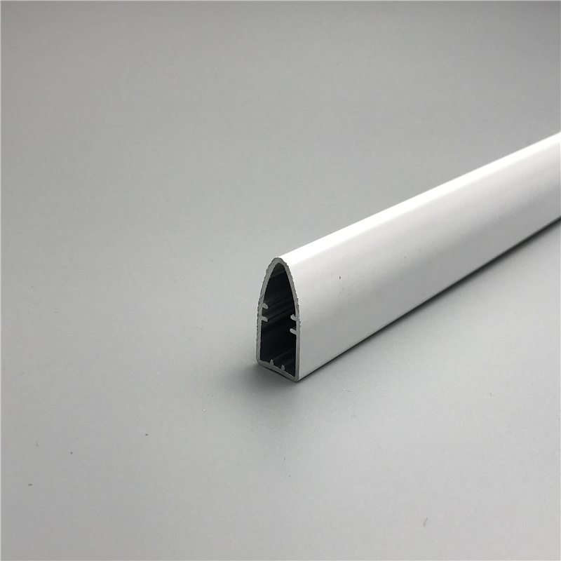 Double Roller Bottom Rail in Aluminium Profile