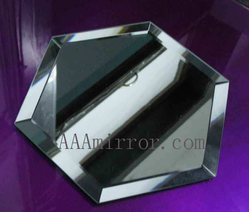Double Coating Clear Silver Mirror Glass Tile