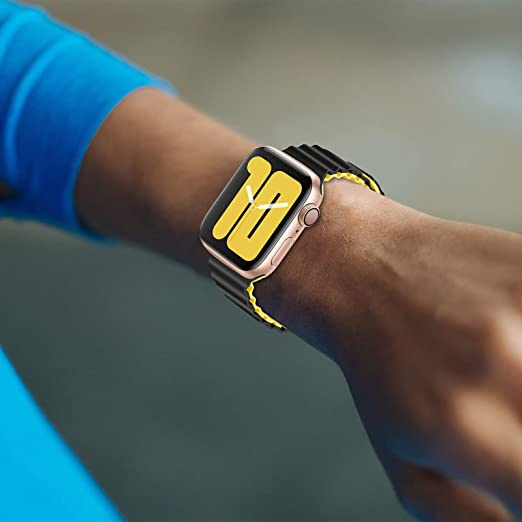 Apple Watch Band 49 45 44 42 41 40 38mm Adjustable Silicone Sport Loop Ocean Strap Men Women for iWatch Bands Series Ultra 8 7 6 5 4 3 2 1 Se