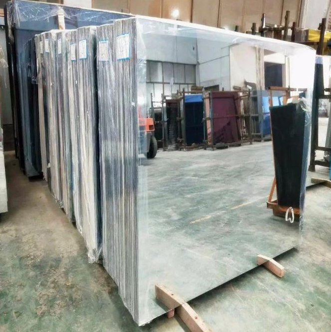 Double Coated Silver/Aluminium Mirror, Waterproof Silver Mirror Glass, Suitable for Dressing/Decoration/Bathroom.