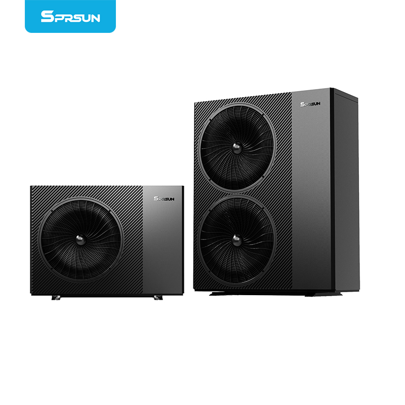 Тепловой насос воздух-вода Sprsun R290 для нагрева воды