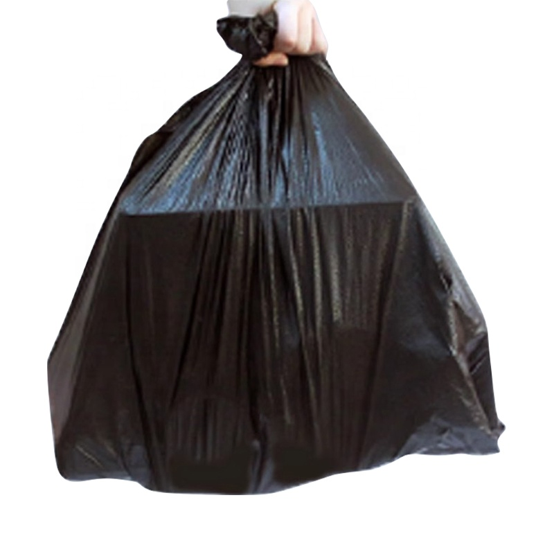 Heavy Duty Black HDPE 100L Refuse Sacks Disposable Recycle Plastic Garbage Bag