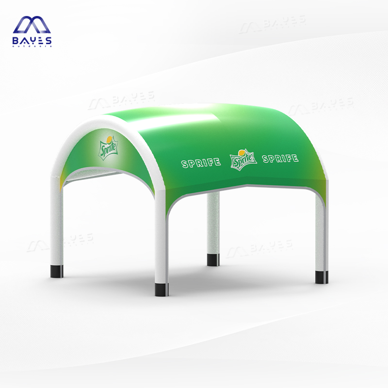 Commercial Customizable Waterproof Air Dome Inflatable N-Shaped Event Tent for Sport Advertising