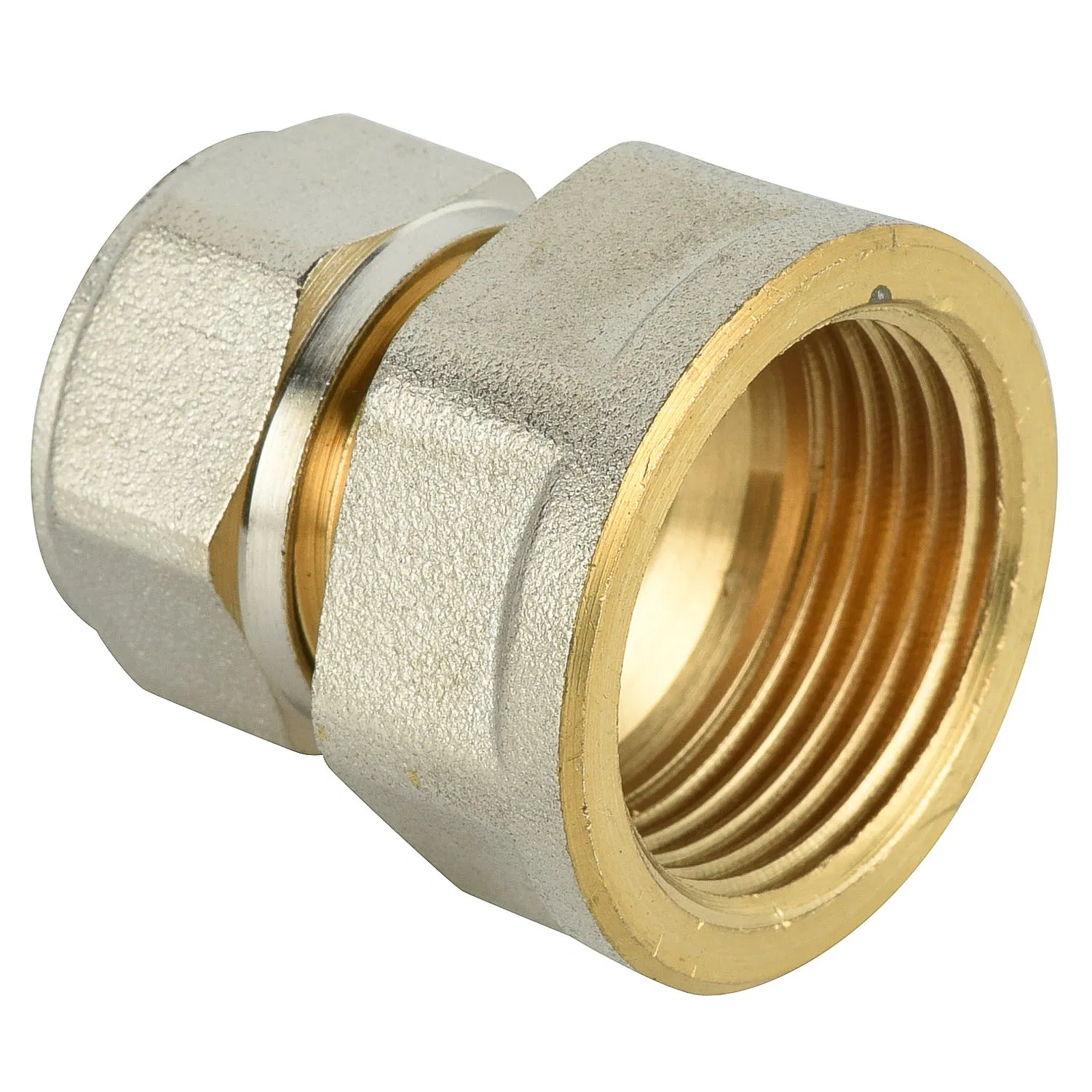 Brass Female Elbow Compression Fitting for Pex Al Pex Fitting