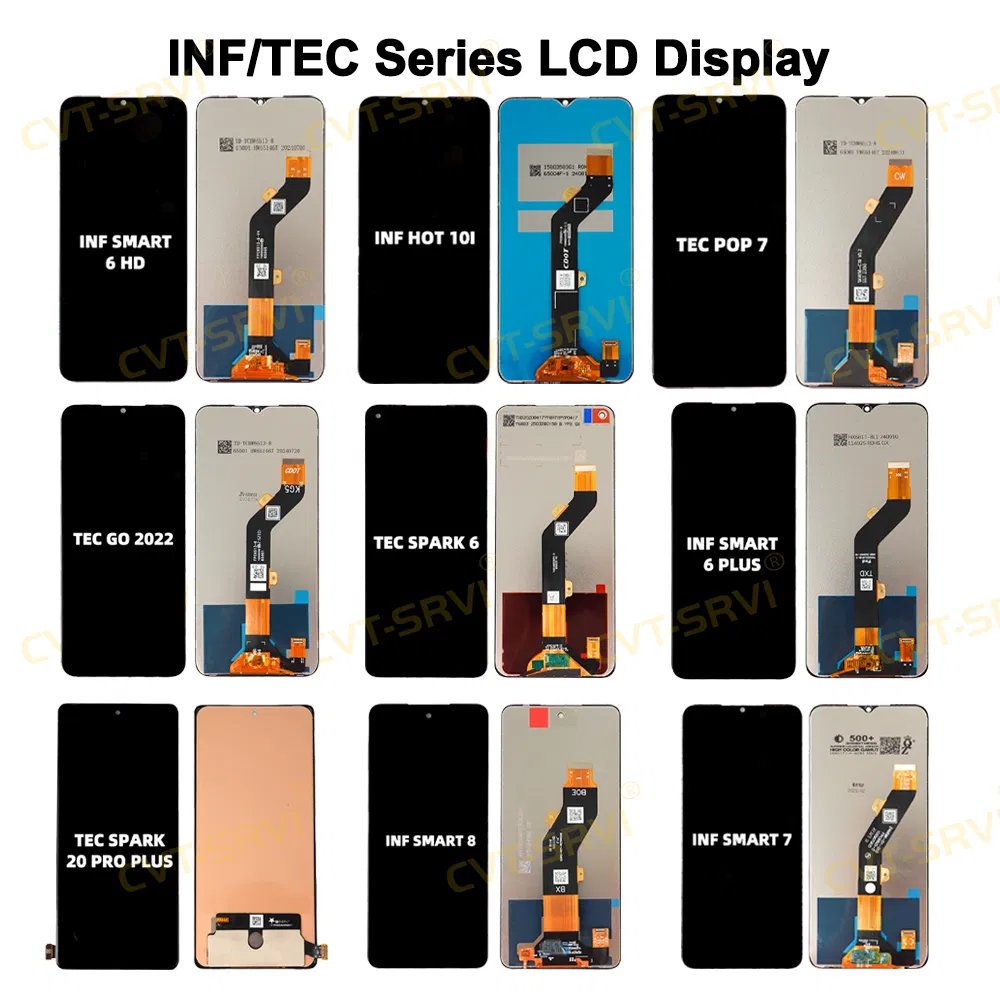 Wholesale High Quality Complete OLED Incell TFT Display Mobile Phone LCD Screen for Infinix Hot 12/Hot 20I/ Hot 11s/ Hot 20s/Not 11 Play Pantalla De Celulares