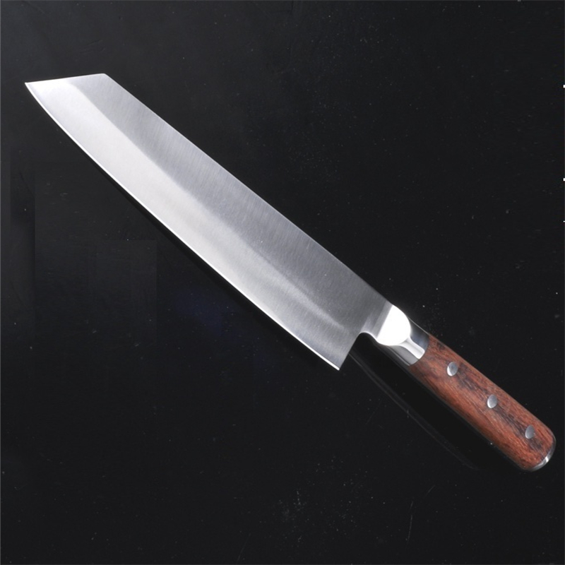 High Carbon Steel Japanese Yanagiba Kiritsuke Knife for Chef Cooking Sushi