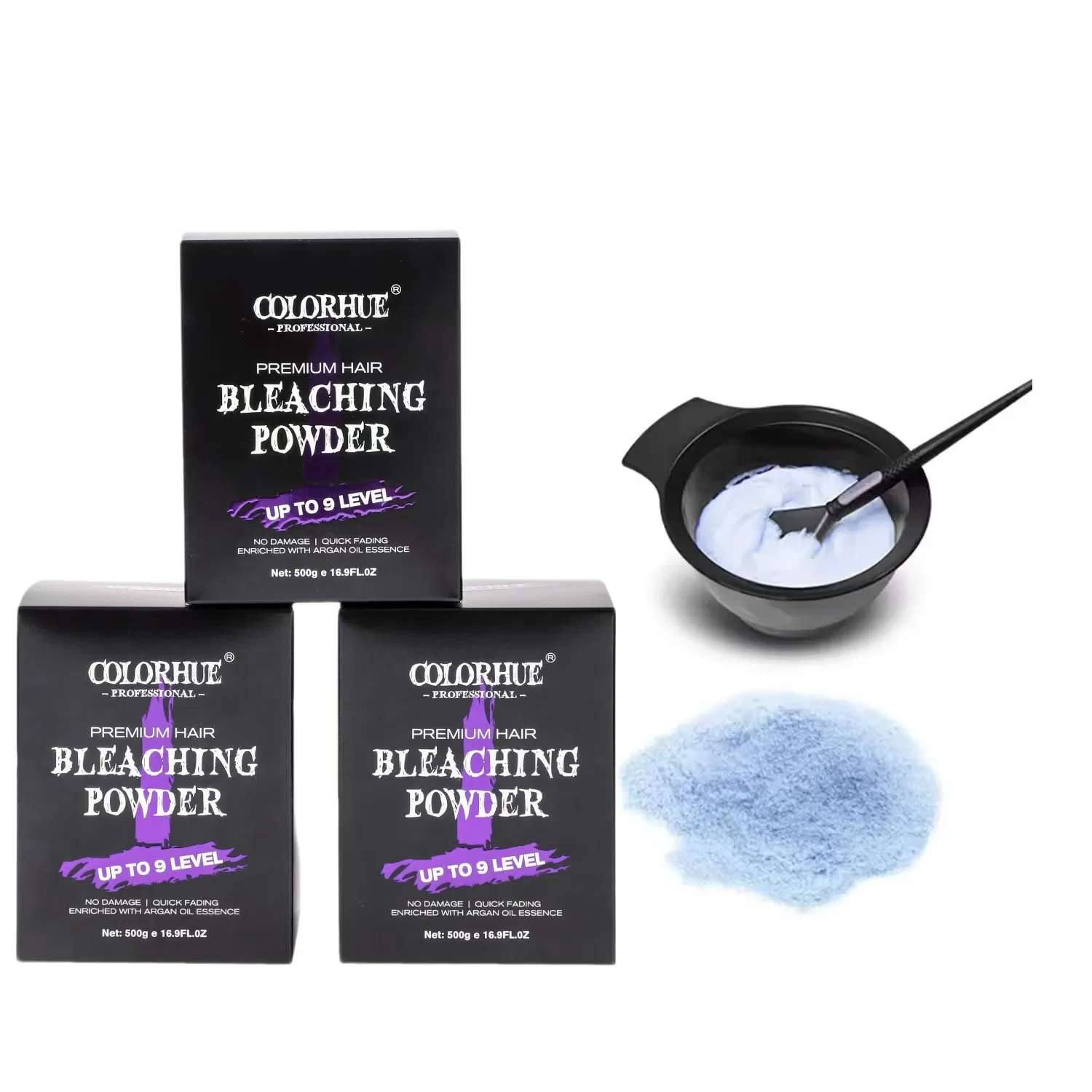 Free Samples for Salon Use Organic Bleach for Hair Color Dye Lightener Hair Bleach Powder Permanent Harmless