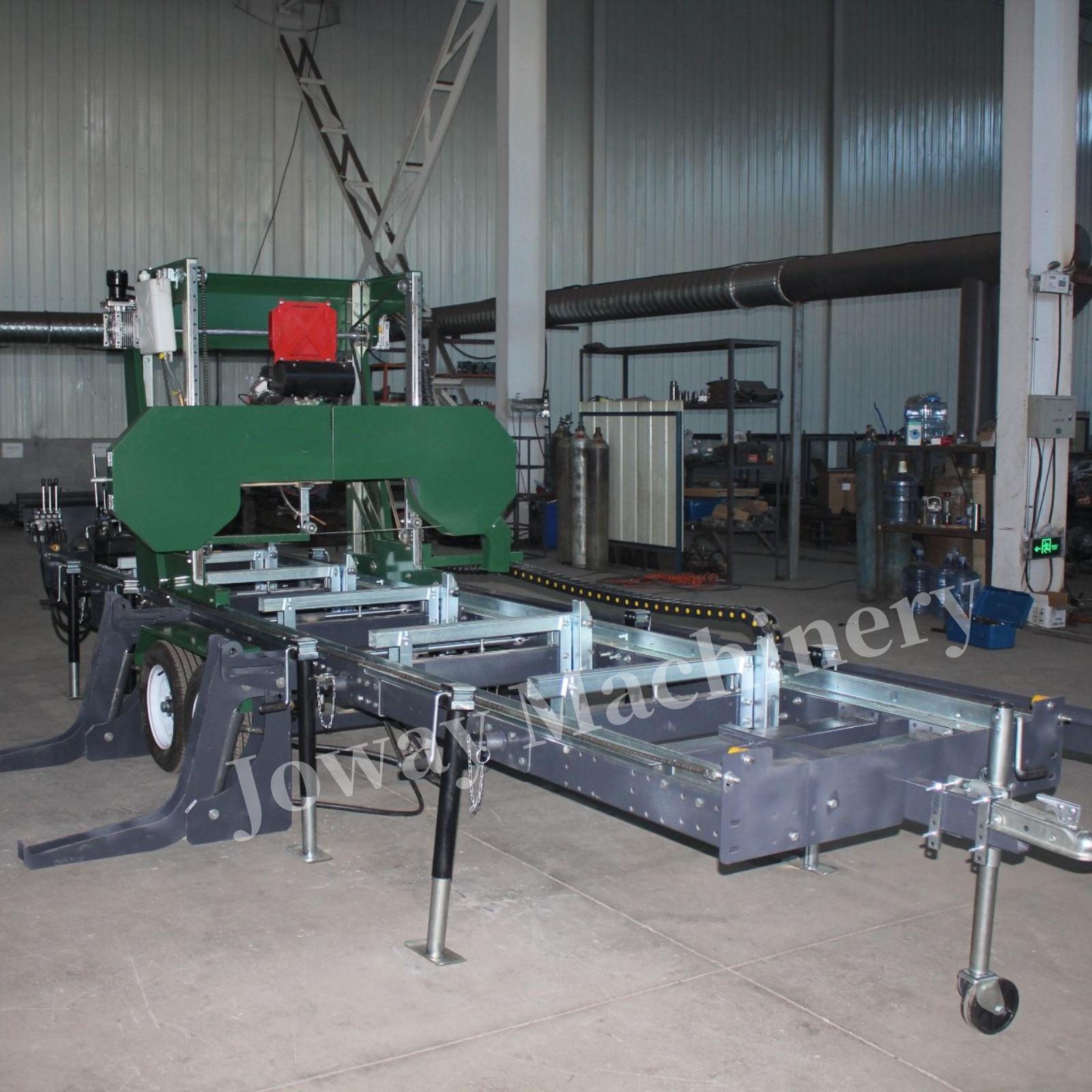 Пилорама ленточная портативная