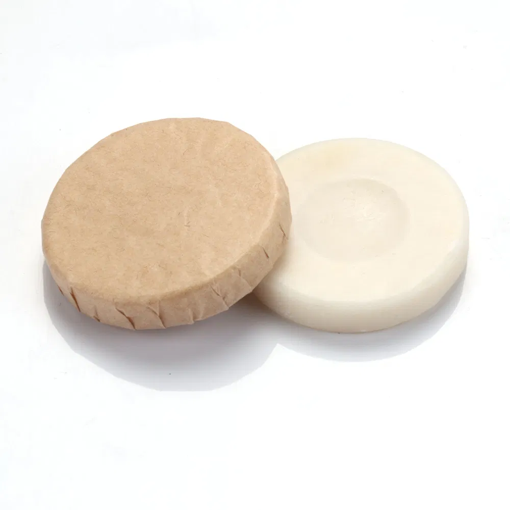 Hotel Soap in Pleated Tissue Wrapper with Hotel Amenities for Guest Room