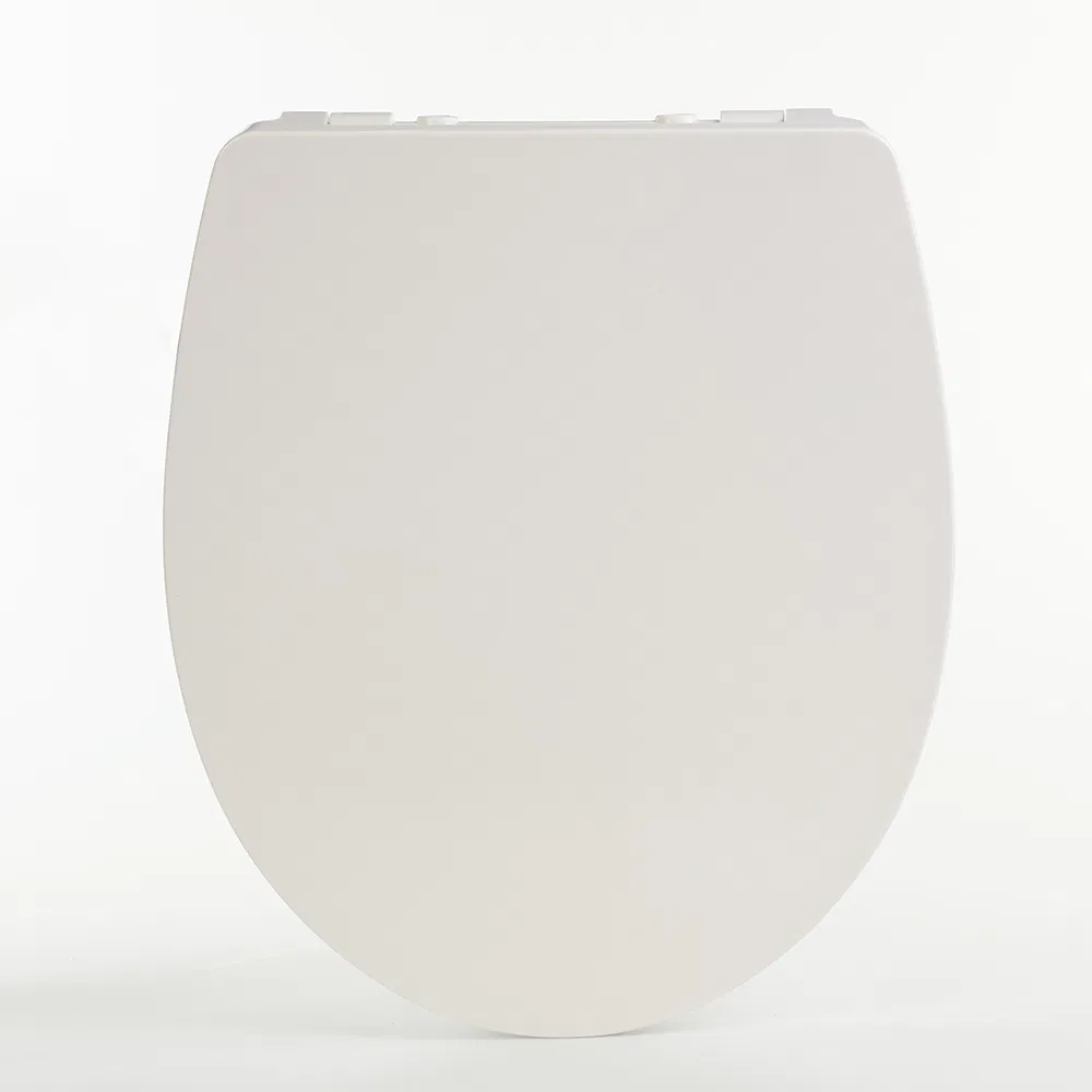 Commercial Slow-Close Toilet Seat for Hotels with Stainless Steel Hinges (Heavy Duty)