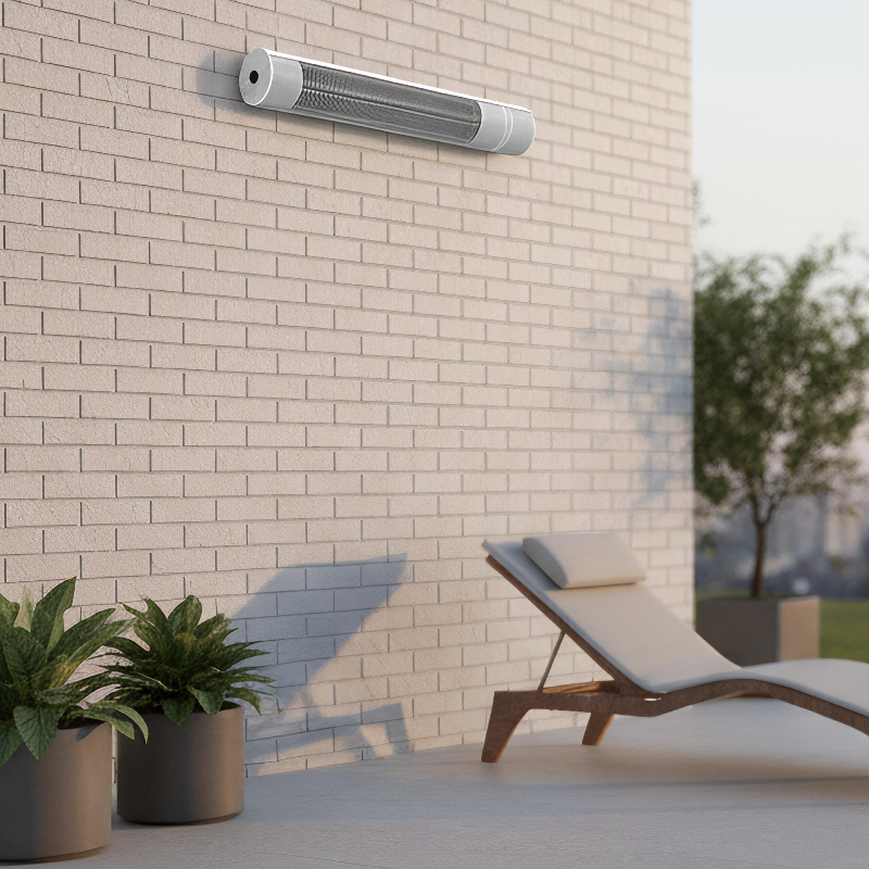OEM Outdoor Patio Heater 2000W Halogen Infrared Heating System
