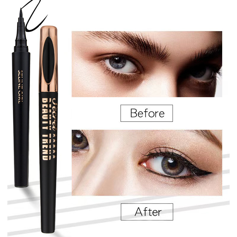 Seline Girl 1.6g 24 Hours Long-Lasting Black Waterproof Eyeliner Pen
