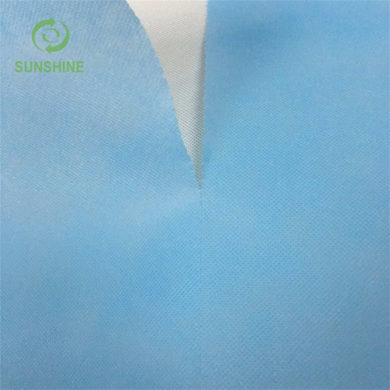 100% PP Virgin Nonwoven Fabric Medical Bedsheet in Roll Factory