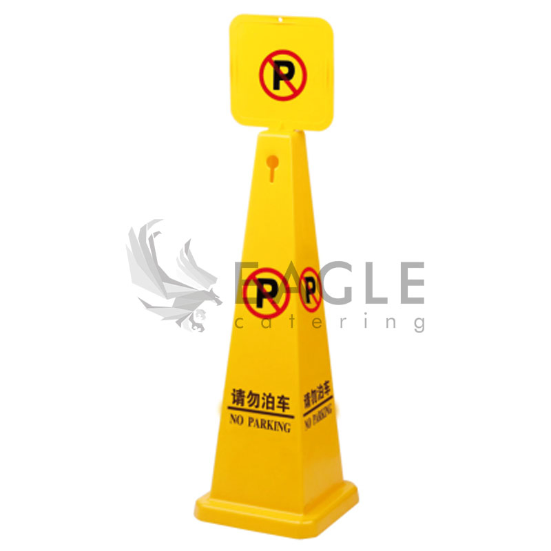 Polypropylene Parking Lot Warning Sign