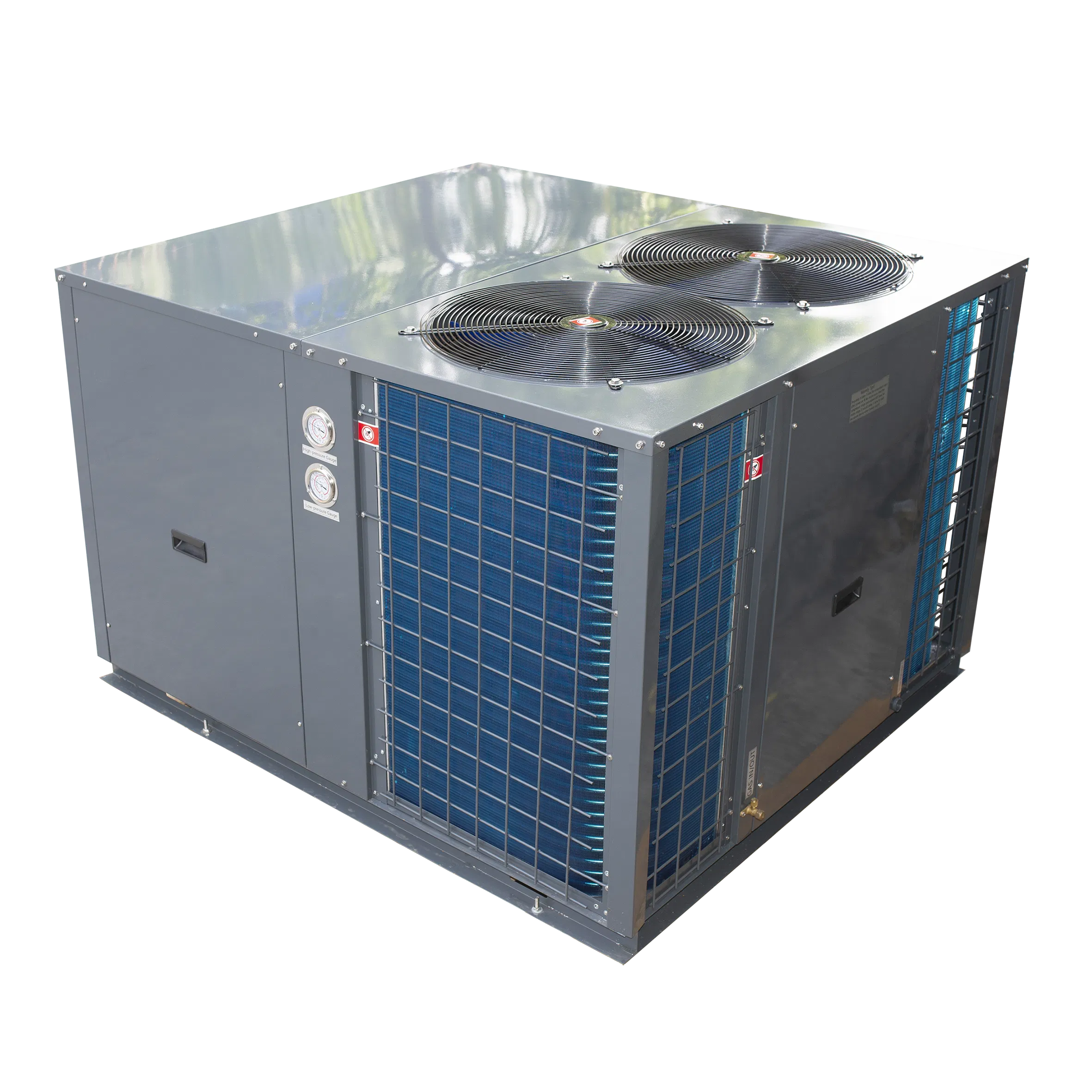 Factory Supply Growlink R454b 36kw Industrial Heating Chiller Dehumidifying Commercial Roof DC Inverter Air to Air Conditioner Heater Cooler Thermal Pump -15dg