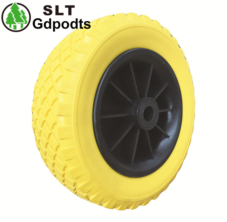 10X350-6 Wheelbarrows Wheels PU Foam Wheels Tool Cart Wheels Trailer Wheels Hand Truck Wheels