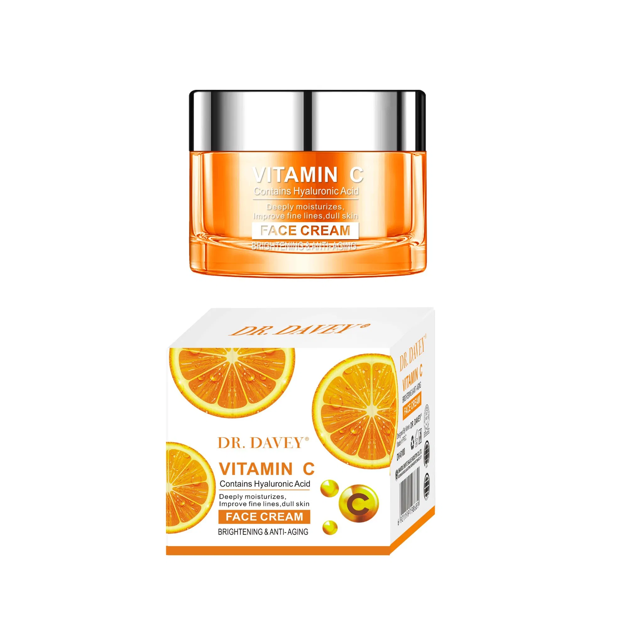 Dr. Davey Vitamin C Face Cream Brightening Anti-Aging Deeply Moisturizing