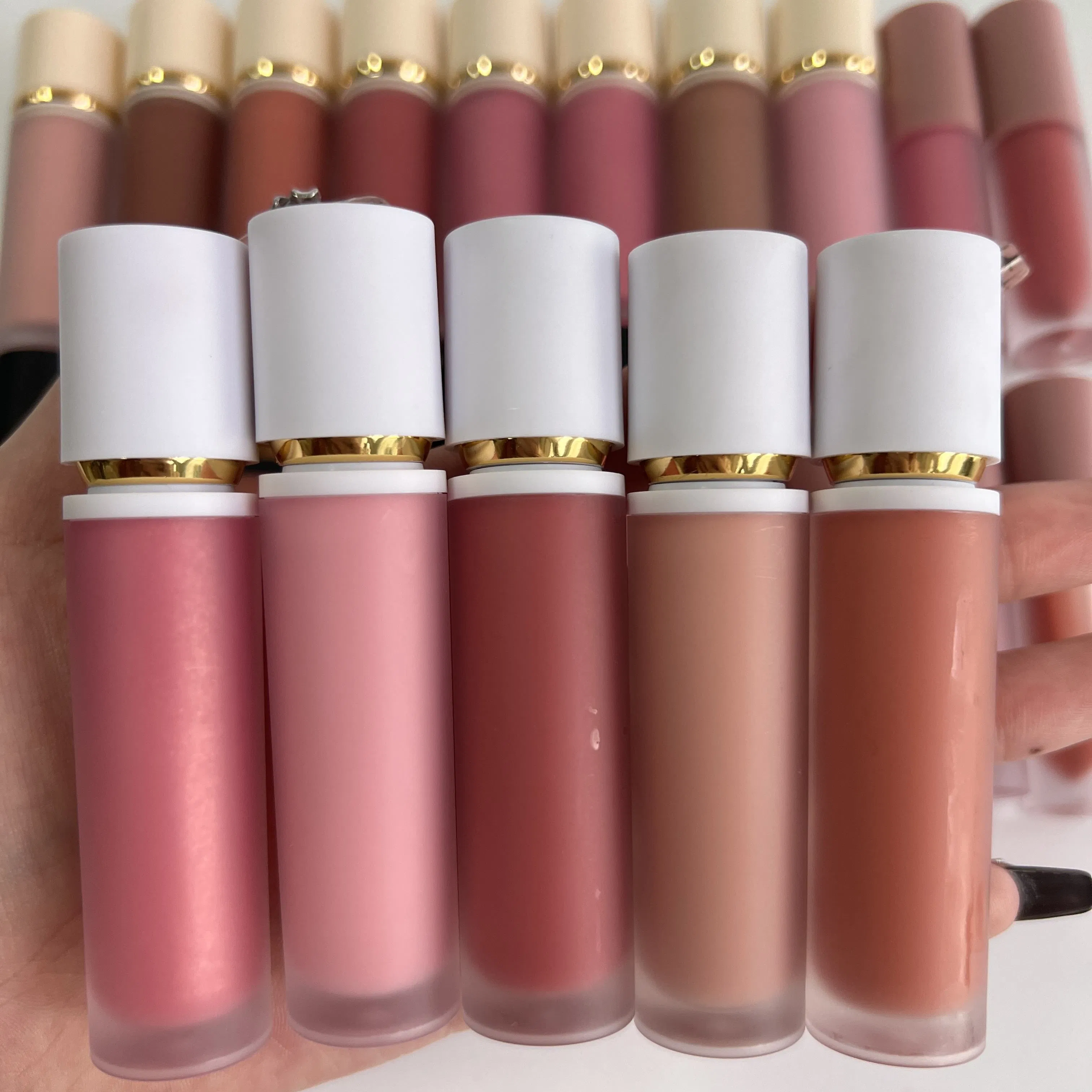 Customized Hot-Selling No Logo Blush Gentle Temperament Not Thick Liquid Blush with Fragrance