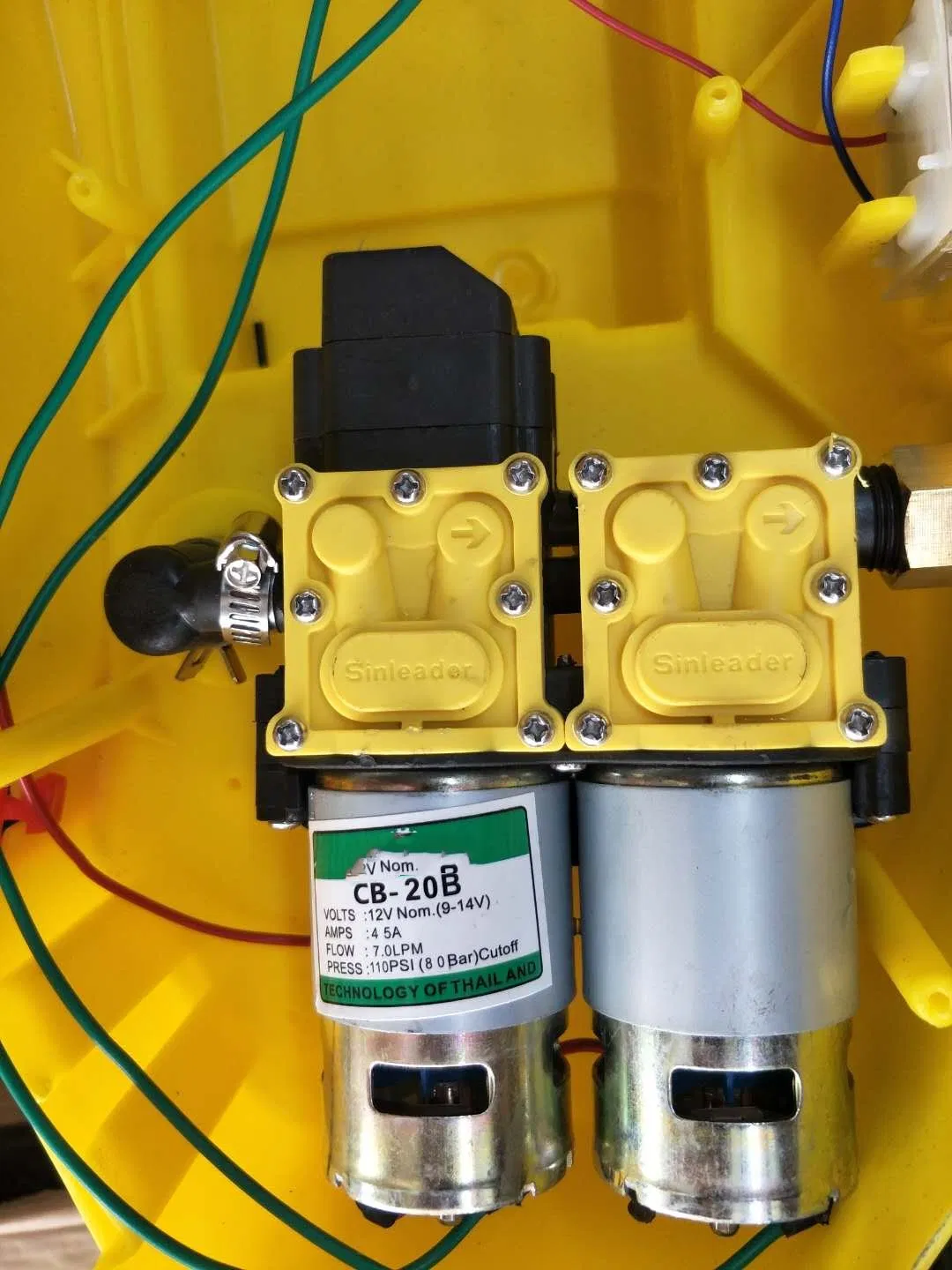 Farmguard 20L Double Motor Power Pump Sprayer