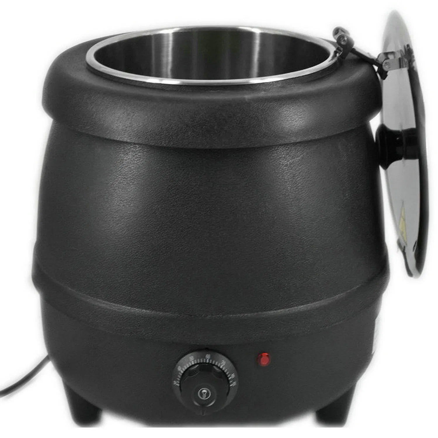 Black Color PP Material Outside Wall, Stainless Steel Inside Wall 13L Capacity Thermal Insulation Soup Kettle