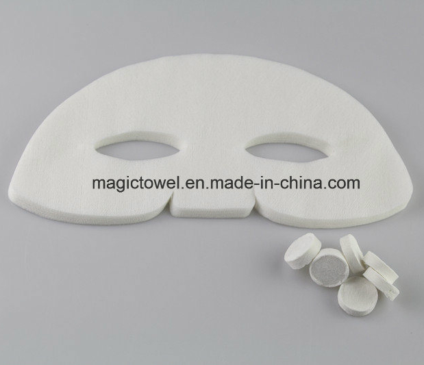 Disposable Compressed Nonwoven Face Mask Sheet