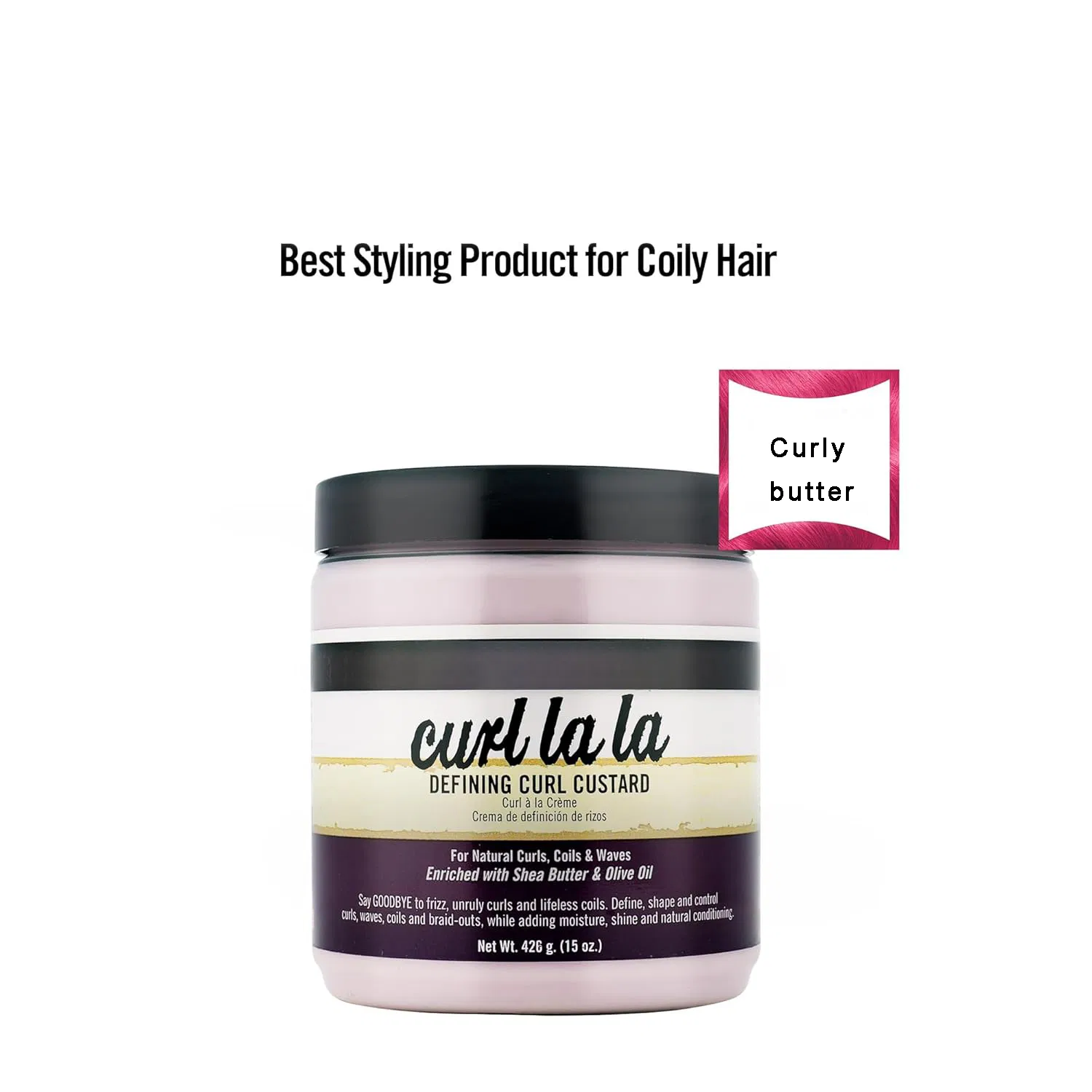 Beauty Cosmetics Hair Care Prevents Hair Loss Repairs Split Ends Curly Butter