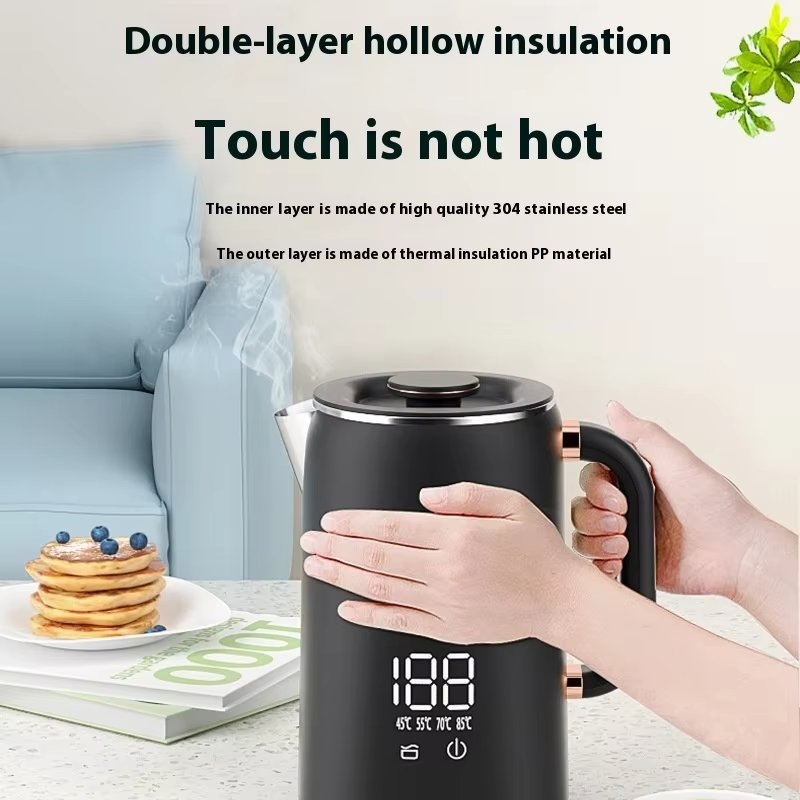 Elegant Home Kitchen Kettle Home Appliance Boil-Dry Protection 1.8L Customized Color Automatic Shut-off Electric Kettles