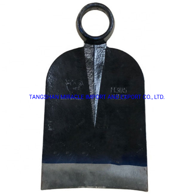 Steel Forged Hoe Head H305 Hand Tools Carbon Steel Garden Digging Hoe