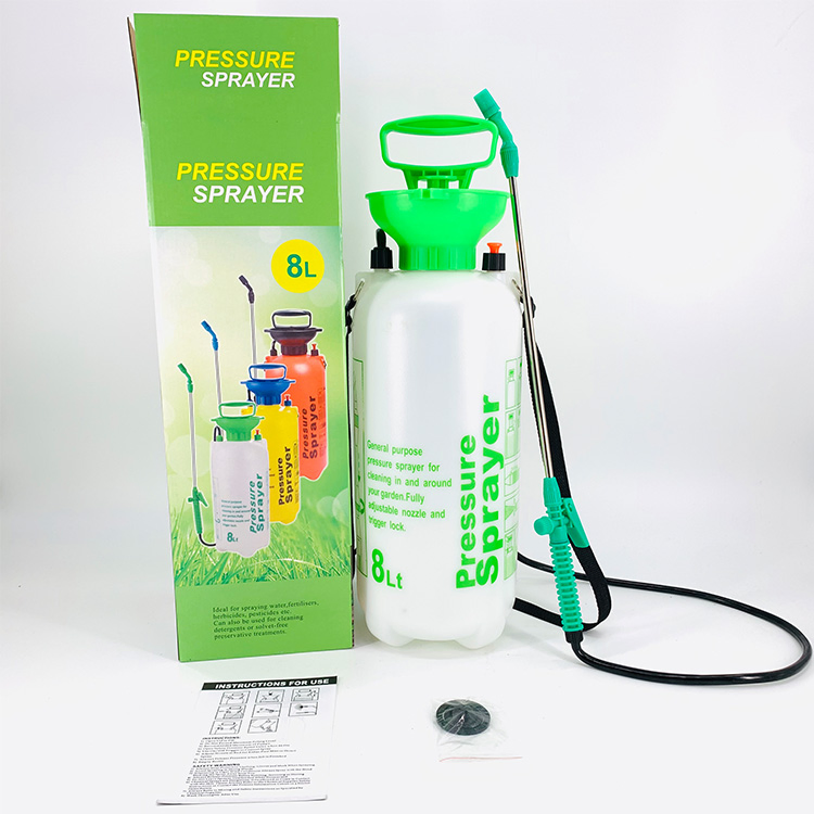 5L PE Shoulder Pressure Sprayer for Garden