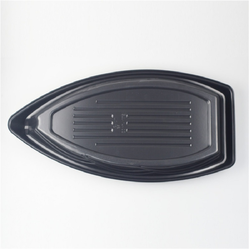 Disposable Large Plastic Sushi Boat Tray Sushi Boat for Japan Food Sale in Fashion Design Hot Sale
