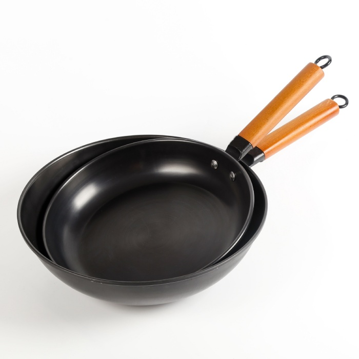 Сковорода глубокая для фритюра с антипригарным покрытием