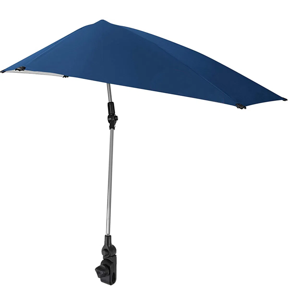 Portable Adjustable Umbrella Folding Sunshade with Universal Clamp Wbb15344