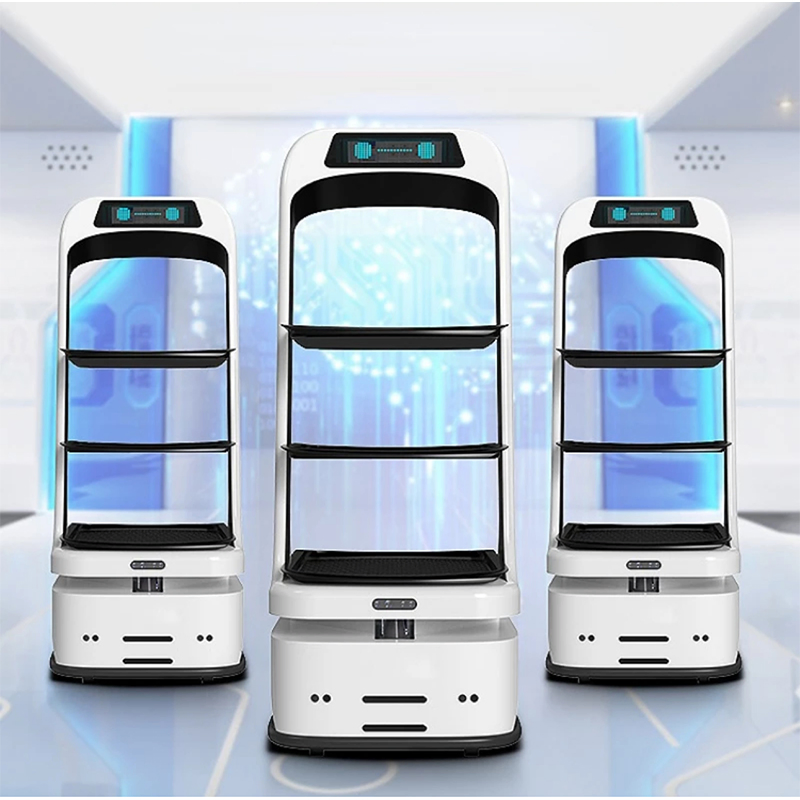 UV-Sterilized Food Delivery Robot for Hygienic Restaurant Service