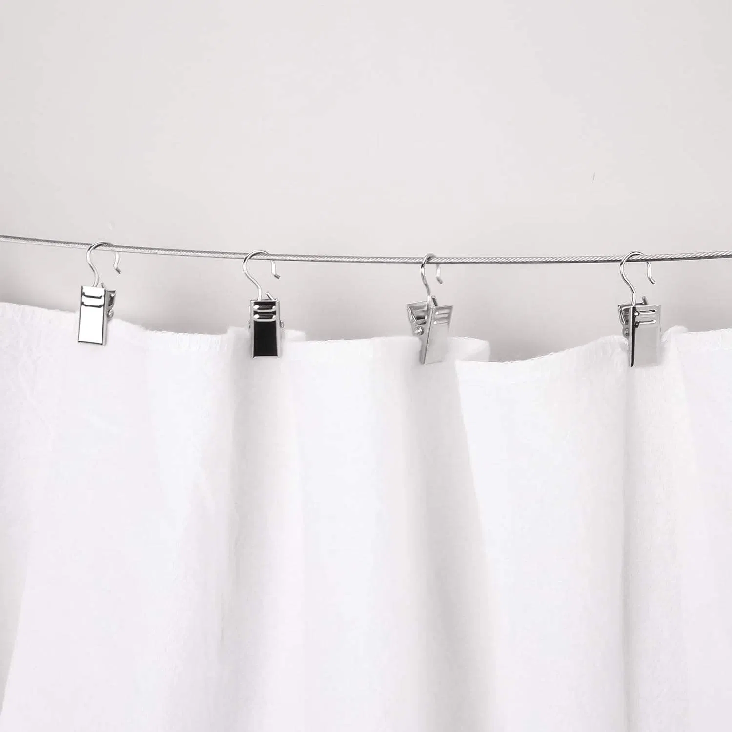 Customized Curtain Accessory Wire for Curtain Tensioner Curtain Wire with Quality Hooks