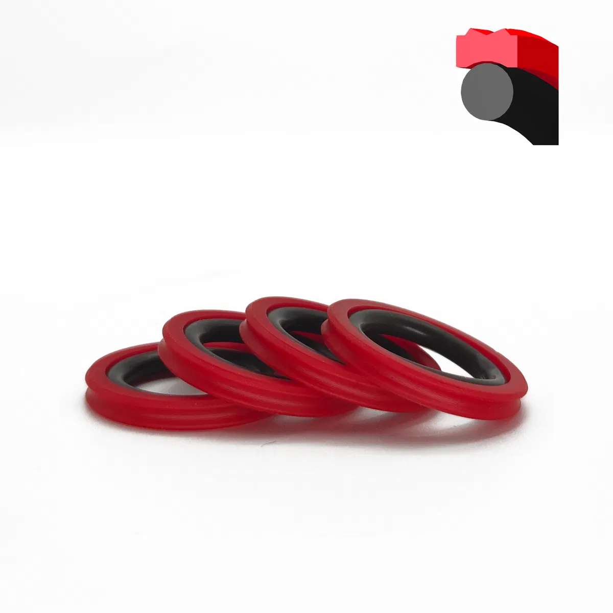 Двойное уплотнение HPU с O-кольцом для гидравлики