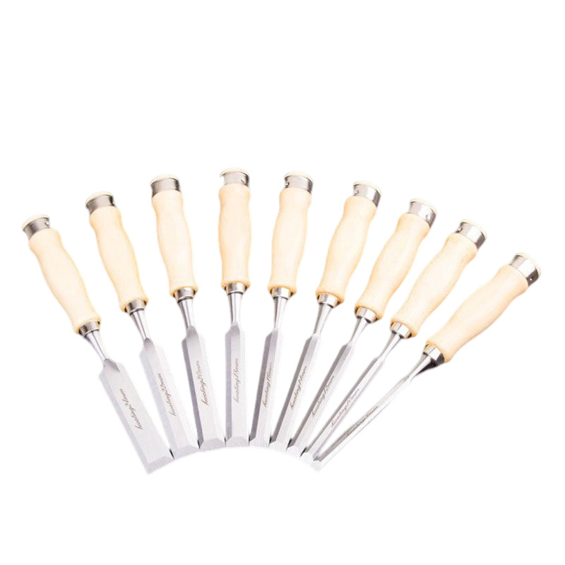 Резцы по дереву с деревянной ручкой для столярных работ