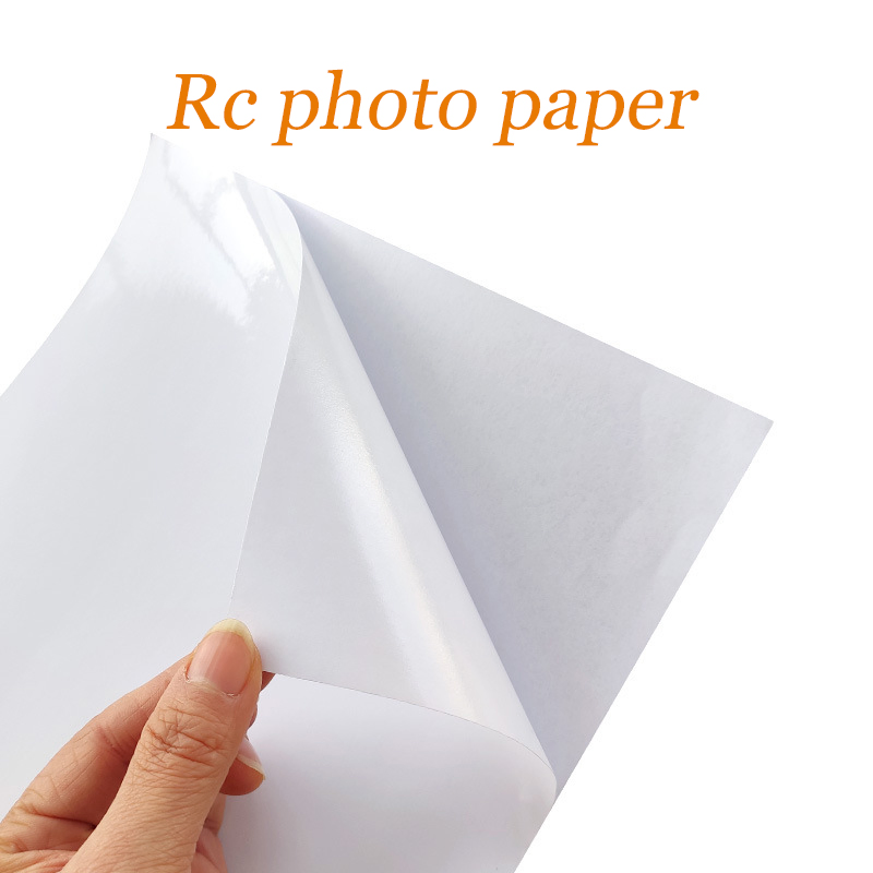 Custom Inkjet Colorful Sticker Self Adhesive Glossy Matte White Photo Printing Paper