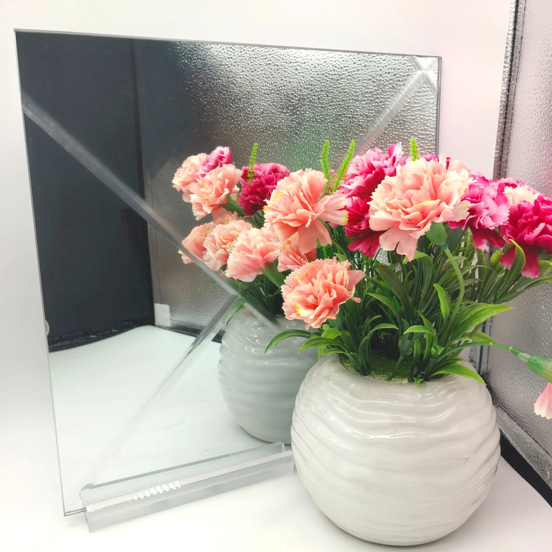 4/5/6 Clear/Ultra Clear/Bronze/Grey/Golden Engrave Mirror for Living Room/Bathroom/Balustrade Door/Dressing Table