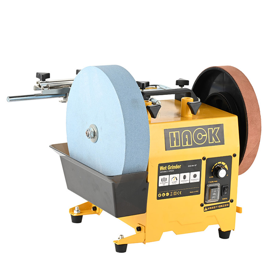 Energy Conservation Water Cooling Variable Speed 10" Knife Sharpener Polishing Machine