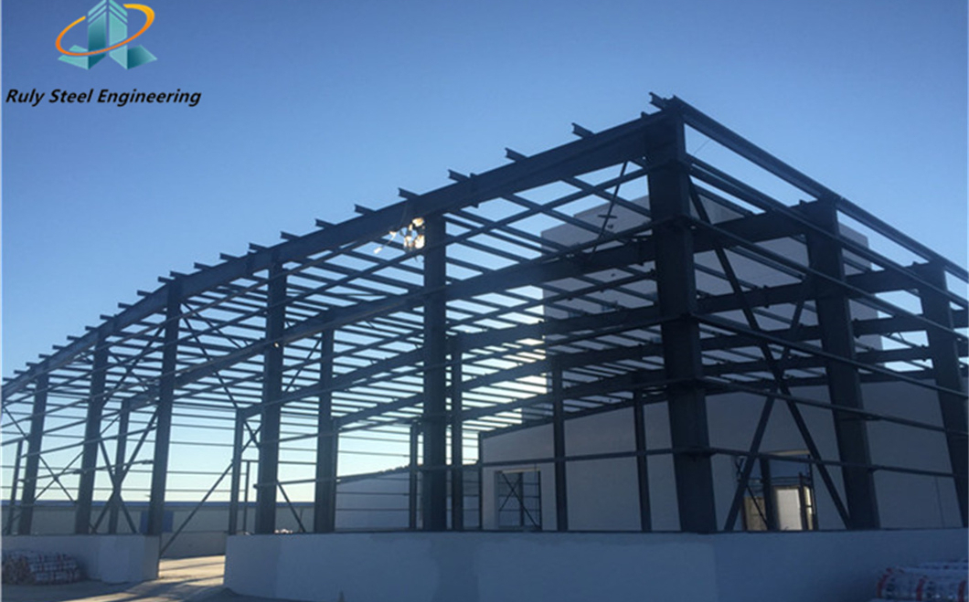 Modular Construction Design Fast Installation Period PU Sandwich Panel Insulation Prefabricated Steel Structure Poultry Farm