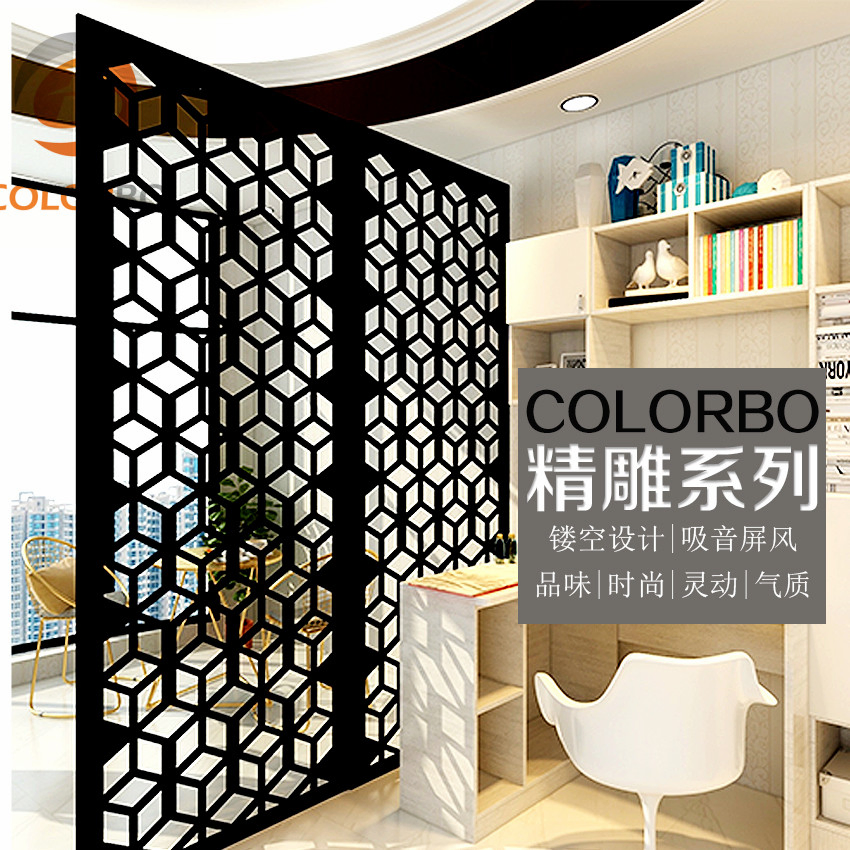 Soundproof and Fireproof Polyester Fiber Product Screen