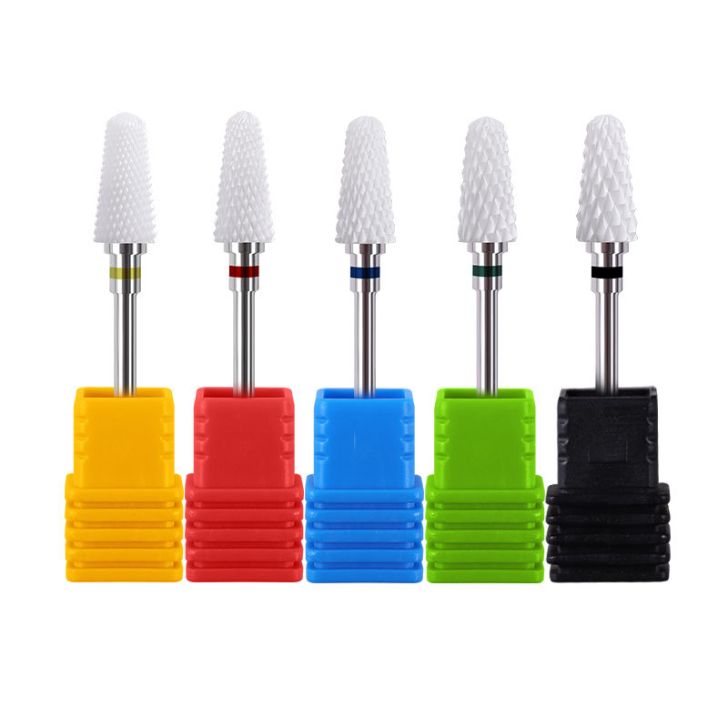 New Nail Polishing Tool Multi-Functional Ceramic Nail Drill Bits