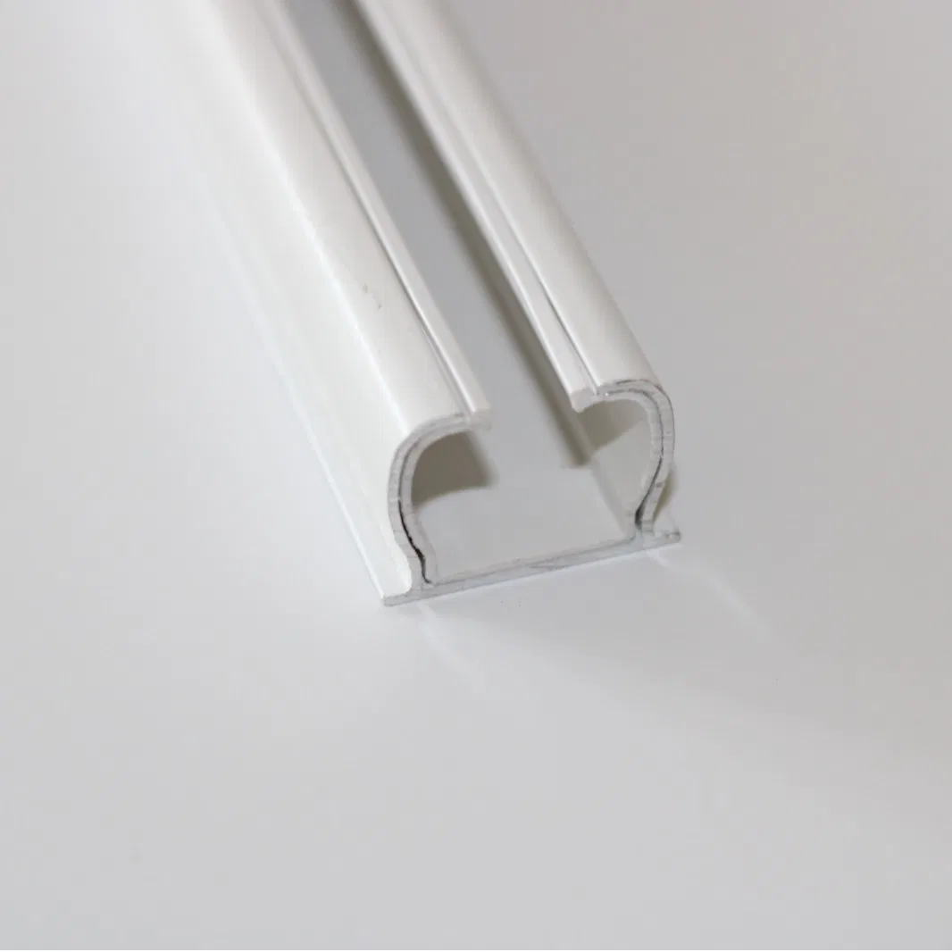 Top-Mounted Silent Dual-Track Aluminum Curtain Rail with Custom Hooks