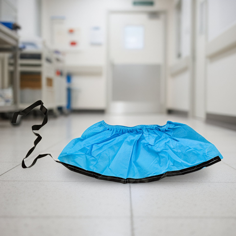 ESD Safe Non-Woven Disposable Conductive Shoe Covers