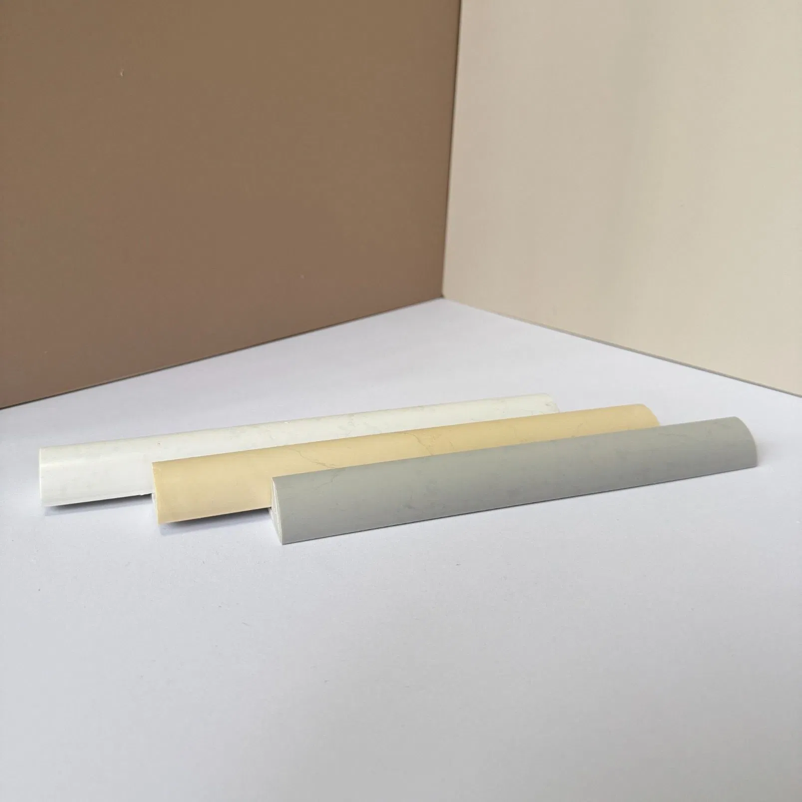Modern Home & Hotel Decorative PVC Tile Trim Accessory Corner Trims in Plastic Ceramics Factory-Supplied