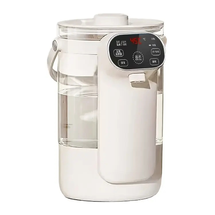 Multifunction Electric Kettle Portable Temperature Regulation High Borosilicate Glass Kettle for Kitchen Use