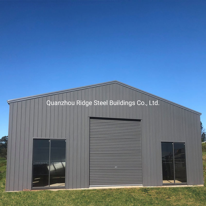 Customized Prefab Steel Frame Construction Structure Sandwich Panel Villa House